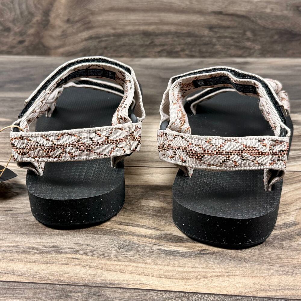 NIB Teva All Gender Original Universal ReLoop Outdoor Sport Sandals W9 M7 NLBK - Picture 6 of 9